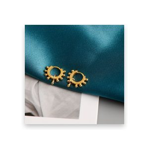 Stainless Steel Earrings Women Minimalist Gifts Unique Bridal Jewelry