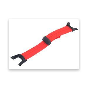Magnetic Silicone Watchband For Suunto Ambit 1 2 2S 2R 3 Sport 3 Peak Folding Clasp Adjustable Magnetic Closure Watch Strap Red
