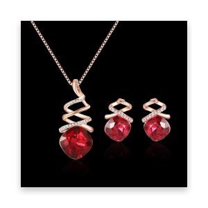 Jewelry Set Bridal Necklace Earrings Fashion Jewelry Set