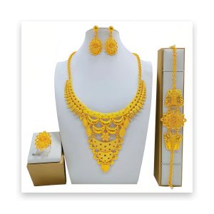Women’s Fashion All-match Jewelry Mirror Jewelry Suit